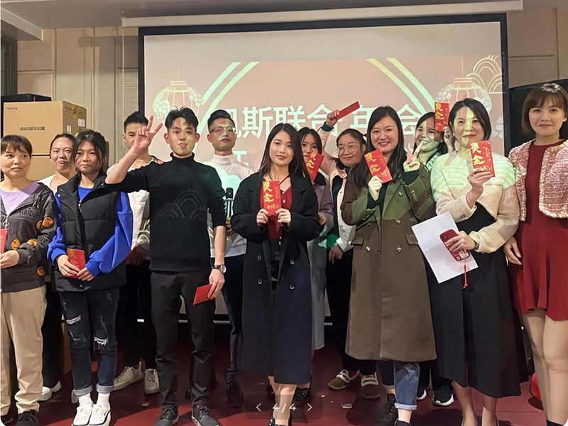 ACEWARM annual party celebration with red envelopes