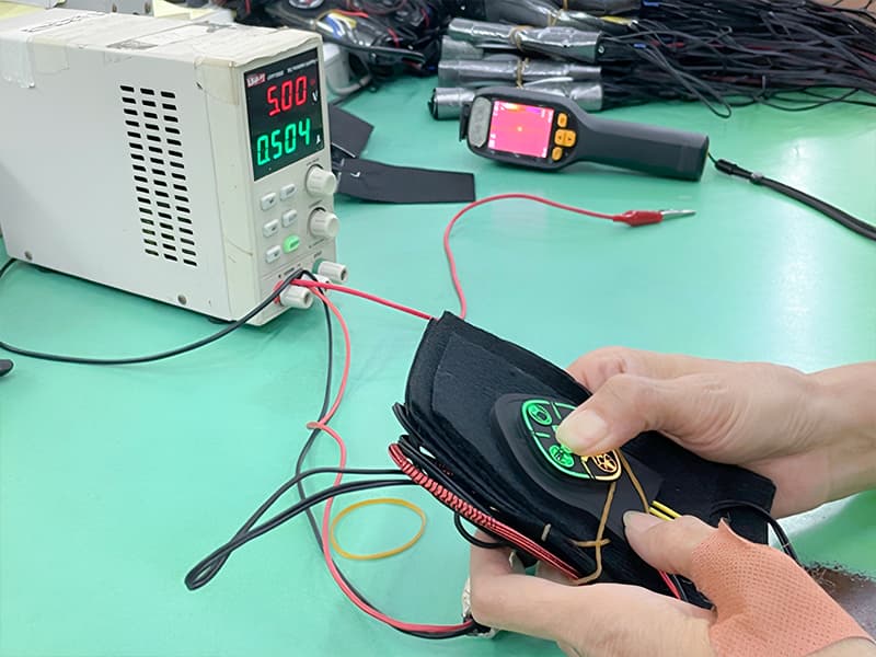 ACEWARM control switch functionality testing