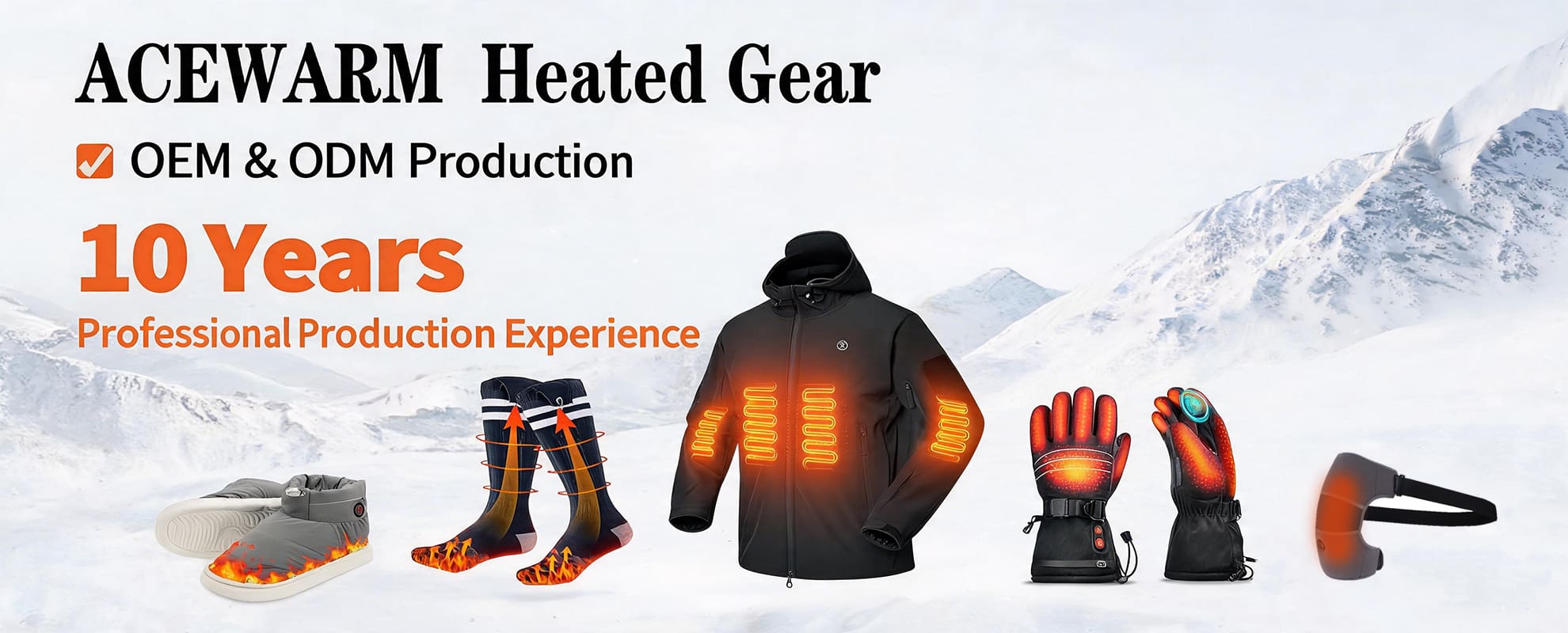 ACEWARM Heated Gear Manufacturer
