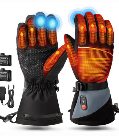 ACEWARM heated gloves full hand and finger heating with rechargeable battery pack for skiing hunting outdoor