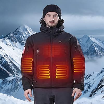 ACEWARM heated jacket for winter outdoor use, OEM/ODM wholesale manufacturer