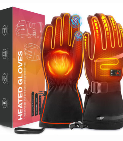 Electric heated gloves with packaging box OEM wholesale